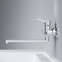 Смеситель для ванны AM.PM X-Joy универсальный Хром арт-F85A90000 — фото 7, Смеситель для ванны