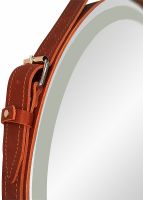 Зеркало Континент Millenium D 800 с подсветкой Коричневое с сенсорным выключателем арт-ЗЛП1378 — фото 5, Зеркала в ванную комнату
