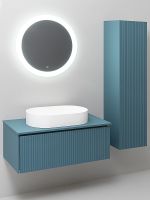 Товар: Тумба под раковину Aqua de Marco Monaco 90 подвесная Аквамарин арт-2090AQMON - фото 8 Тумба под раковину Aqua de Marco Monaco 90 подвесная Аквамарин арт-2090AQMON — фото 8, Тумбы под раковину