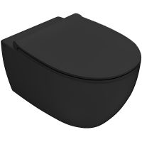 Унитаз Globo 4ALL подвесной Черный матовый без сиденья арт-MDS03.AR — фото 1, Подвесные унитазы