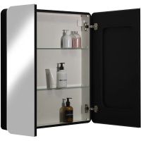 Товар: Зеркальный шкаф Континент Eltoro black LED 76 с подсветкой Черный арт-МВК114 - фото 3 Зеркальный шкаф Континент Eltoro black LED 76 с подсветкой Черный арт-МВК114 — фото 3, Зеркальные шкафы в ванную