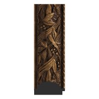 Зеркало Evoform Exclusive-G 91х69 с гравировкой в багетной раме - Византия бронза 99 мм арт-BY 4115 — фото 2, Зеркала в ванную комнату