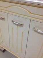 Тумба под раковину Bellezza Аллегро Люкс 120 Бежевая патина Золото арт-4637519000359 — фото 3, Тумбы под раковину