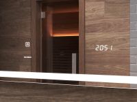 Зеркало Vigo Geometry Comfort 60 с подсветкой с сенсорным выключателем арт-z.GEO.60.Comfort — фото 4, Зеркала в ванную комнату