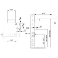 Душевая система Abber Rund с термостатом Никель арт-AF8752NG — фото 3, Встраиваемые душевые комплекты