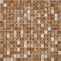 Каменная мозаика Pixmosaic Light Emperador 30,5x30,5 см арт-PIX221 — фото 1, Мозаика