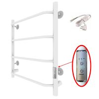 Электрический полотенцесушитель Тругор ПЭК 6 СП 60x50 Белый арт-Пэксп6/6050белыйВГП — фото 1, Электрические полотенцесушители