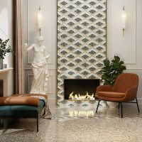 Керамогранит Kerama Marazzi Бричиола бежевый светлый лаппатированный обрезной 60х60 см арт-SG653222R — фото 2, Керамогранит