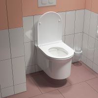 Унитаз Iddis Sena подвесной с сиденьем Микролифт арт-SENRDSEi25 — фото 6, Подвесные унитазы