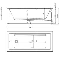 Товар: Акриловая ванна Aquanet Grace 170х75 без гидромассажа арт-312397 - фото 9 Акриловая ванна Aquanet Grace 170х75 без гидромассажа арт-312397 — фото 9, Акриловые ванны