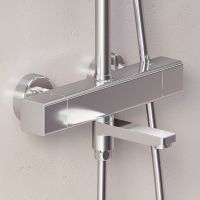 Душевая система Damixa Gala с термостатом Хром арт-953810000 — фото 4, Душевые стойки