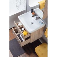 Товар: Тумба под раковину Dreja Q Max 80 подвесная Дуб кантри арт-77.0008D - фото 6 Тумба под раковину Dreja Q Max 80 подвесная Дуб кантри арт-77.0008D — фото 6, Тумбы под раковину