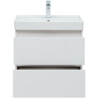 Тумба с раковиной Aquanet Вега 60 подвесная Белый глянец арт-308319 — фото 6, Тумбы с раковиной