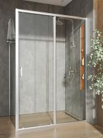 Товар: Душевой уголок Orange 130x90 профиль Хром стекло прозрачное арт-E23-13090TCR - фото 3 Душевой уголок Orange 130x90 профиль Хром стекло прозрачное арт-E23-13090TCR — фото 3, Прямоугольные душевые уголки