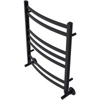 Водяной полотенцесушитель Aquatek Лугано П7 500x600 Черный муар арт-AQ DOC0760BL — фото 8, Водяные полотенцесушители