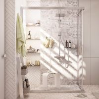 Товар: Душевой уголок STWORKI Карлстад 100x80 3GW014TTKK000 профиль Хром матовый стекло прозрачное арт-409054 - фото 2 Душевой уголок STWORKI Карлстад 100x80 3GW014TTKK000 профиль Хром матовый стекло прозрачное арт-409054 — фото 2, Прямоугольные душевые уголки