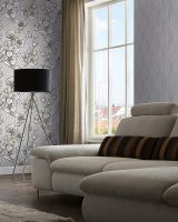 Обои Solo Anemone Винил на флизелине (1,06*10,05) Бежевый/Серый, Геометрия/Ромб арт-168545-16 — фото 3, Обои для стен