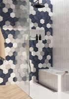 Керамогранит Prissmacer Rain Bianco Hex 19,8х22,8 см арт-78803260 — фото 2, Керамогранит