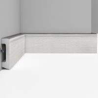 Товар: Плинтус Decomaster 2400x58x16 мм арт-D234-84 - фото 1 Плинтус Decomaster 2400x58x16 мм арт-D234-84 — фото 1, Плинтуса напольные