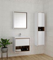 Товар: Шкаф пенал Cersanit Louna 35 подвесной Белый глянец дуб Эврика арт-SP-SL-LOU/Wh - фото 6 Шкаф пенал Cersanit Louna 35 подвесной Белый глянец дуб Эврика арт-SP-SL-LOU/Wh — фото 6, Пеналы для ванной комнаты