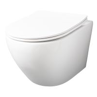 Унитаз WellWant Aura подвесной с сиденьем Микролифт арт-WWU01122W — фото 5, Подвесные унитазы