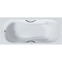 Чугунная ванна Aquatek Гамма 150x75 без антискользящего покрытия арт-AQ8050FH-00 — фото 1, Чугунные ванны