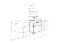 Тумба под раковину Aquaton Верди PRO 60 подвесная Белый Ясень фабрик арт-1A206701VDAV0 — фото 6, Тумбы под раковину