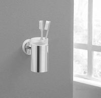 Товар: Стакан для зубных щеток Hansgrohe Logis Classic Хром арт-41618000 - фото 2 Стакан для зубных щеток Hansgrohe Logis Classic Хром арт-41618000 — фото 2, Стаканы для зубных щеток