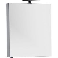 Зеркальный шкаф Aquanet Алвита 70 R Серый антрацит арт-183990 — фото 1, Зеркальные шкафы в ванную