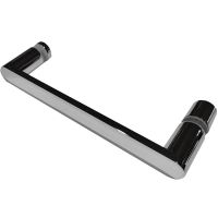 Душевой уголок Abber Sonnenstrand 110х80 профиль Хром стекло матовое арт-AG04110MS-S80M — фото 3, Прямоугольные душевые уголки