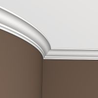 Карниз гибкий Европласт 1.50.105 2000x63x60 мм арт-1.50.105 (гибкий) — фото 2, Карнизы