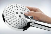Душевая система Hansgrohe Raindance Select S Белая матовая арт-27633700 — фото 3, Душевые стойки
