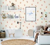 Обои детские Alessandro Allori Dolce Vita Винил на флизелине (1.06*10,05) Серый/Разноцветный, Мультимедия арт-2409-6 — фото 3, Обои для стен