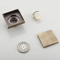 Душевой трап Gappo с решеткой Бронза арт-G81005-4 — фото 6, Трапы для душа