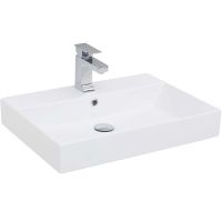 Тумба с раковиной Aquanet Бруклин 60 подвесная Белая арт-212596 — фото 5, Тумбы с раковиной