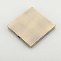 Душевой трап Gappo с решеткой Бронза арт-G81005-4 — фото 2, Трапы для душа