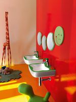 Декоративный элемент для зеркала Laufen Florakids Зеленый арт-4.6161.1.003.472.1 — фото 5, Комплектующие для мебели в ванной