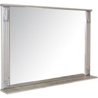 Зеркало Mixline Людвиг 105 Патина серебро арт-527485 — фото 1, Зеркала в ванную комнату