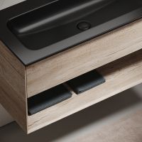 Тумба под раковину Sancos Marmi 1.0 100 подвесная Дуб галифакс натуральный арт-MR1.0100EG — фото 15, Тумбы под раковину