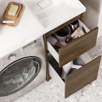 Товар: Тумба под раковину Aquaton Лондри 105 Дуб Кантри без фасада арт-1A267001LHDY0 - фото 5 Тумба под раковину Aquaton Лондри 105 Дуб Кантри без фасада арт-1A267001LHDY0 — фото 5, Тумбы под раковину