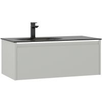 Тумба с раковиной Orka Lisbon 90 подвесная Кашемировая матовая арт-5001429 — фото 1, Тумбы с раковиной