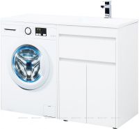 Товар: Тумба под раковину Aquanet Токио 120 Белая арт-237745 - фото 6 Тумба под раковину Aquanet Токио 120 Белая арт-237745 — фото 6, Тумбы под раковину