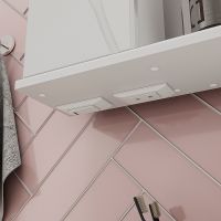 Зеркало со шкафом Volna Adel 60 L с подсветкой Белое арт-zsADEL60.L-01 — фото 5, Зеркальные шкафы в ванную