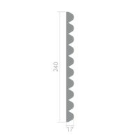 Панель стеновая Ultrawood 2000x240x17 мм арт-UW 06 i — фото 6, Панели