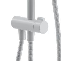 Душевая система Damixa Jupiter Белая матовая арт-977000200 — фото 5, Душевые стойки