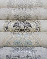 Обои Solo Casablanca Винил на флизелине (1,06*10) Серый/Синий, Дамаск арт-SL8870-23 — фото 3, Обои для стен