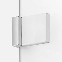 Душевой уголок New Trendy Avexa Chrome 120х110 L профиль Хром стекло прозрачное арт-EXK-1511 — фото 5, Прямоугольные душевые уголки