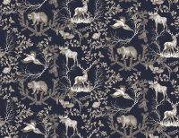 Фреска Ortograf Flora 31301 Фактура флок FLK Флизелин (3,5*2,7) Синий/Коричневый, Птицы/Животные арт-31301 (флок FLK) — фото 2, Фрески