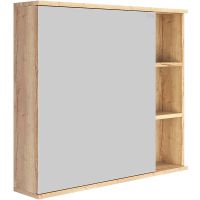 Зеркальный шкаф Onika Легран 80.00У Дуб галифакс арт-208092 — фото 1, Зеркальные шкафы в ванную