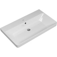 Тумба с раковиной Brevita Victory 80 подвесная Серый кашемир арт-УТ000024153 — фото 5, Тумбы с раковиной